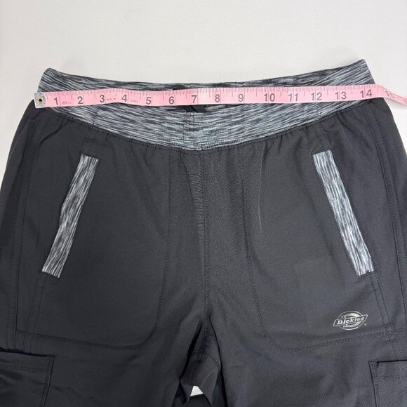 Dickies Dynamix Women Scrubs Pant Small Tapered Leg Jogger DK185 Black - Picture 5 of 6